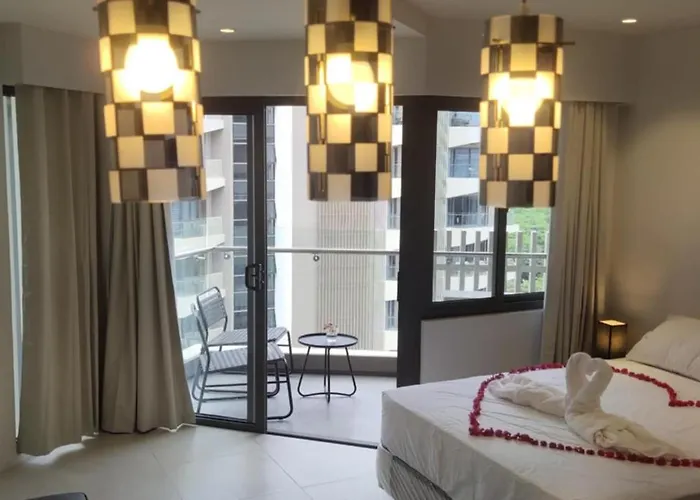 Apartment Deluxe Ocean View In Tambuli Seaside & Only 1 Residential Pool Is Free To Use *