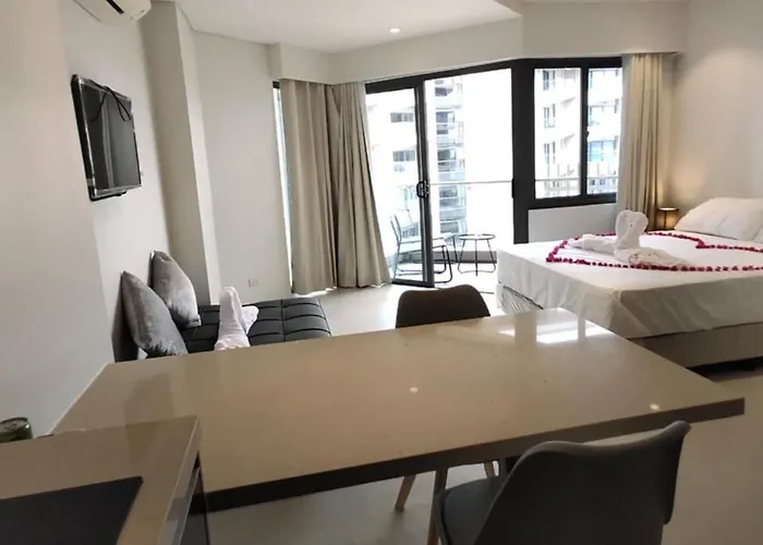 Apartment Deluxe Ocean View In Tambuli Seaside & Only 1 Residential Pool Is Free To Use *